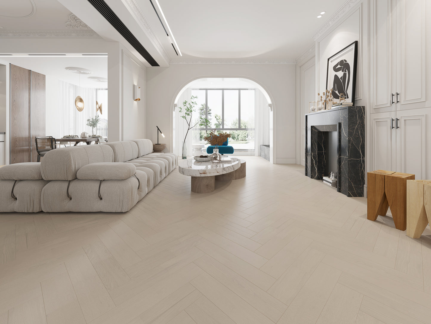 Timber Merchant Herringbone Engineered Timber Flooring