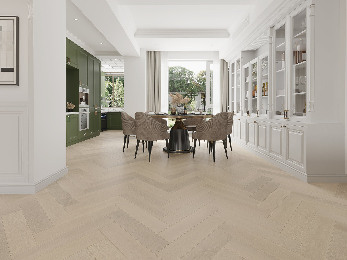 Timber Merchant Herringbone Engineered Timber Flooring