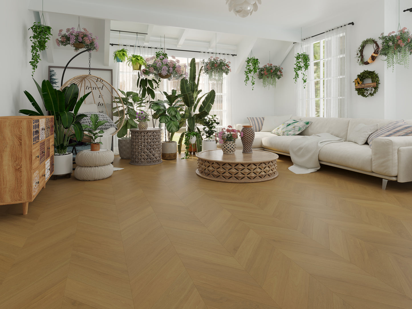 Timber Merchant Chevron Engineered Timber Flooring