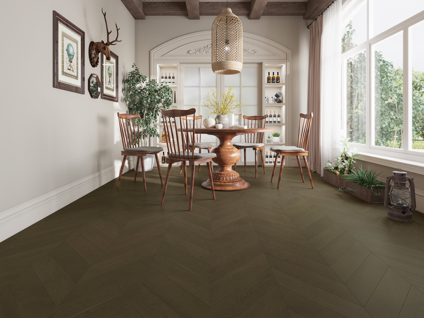 Timber Merchant Chevron Engineered Timber Flooring