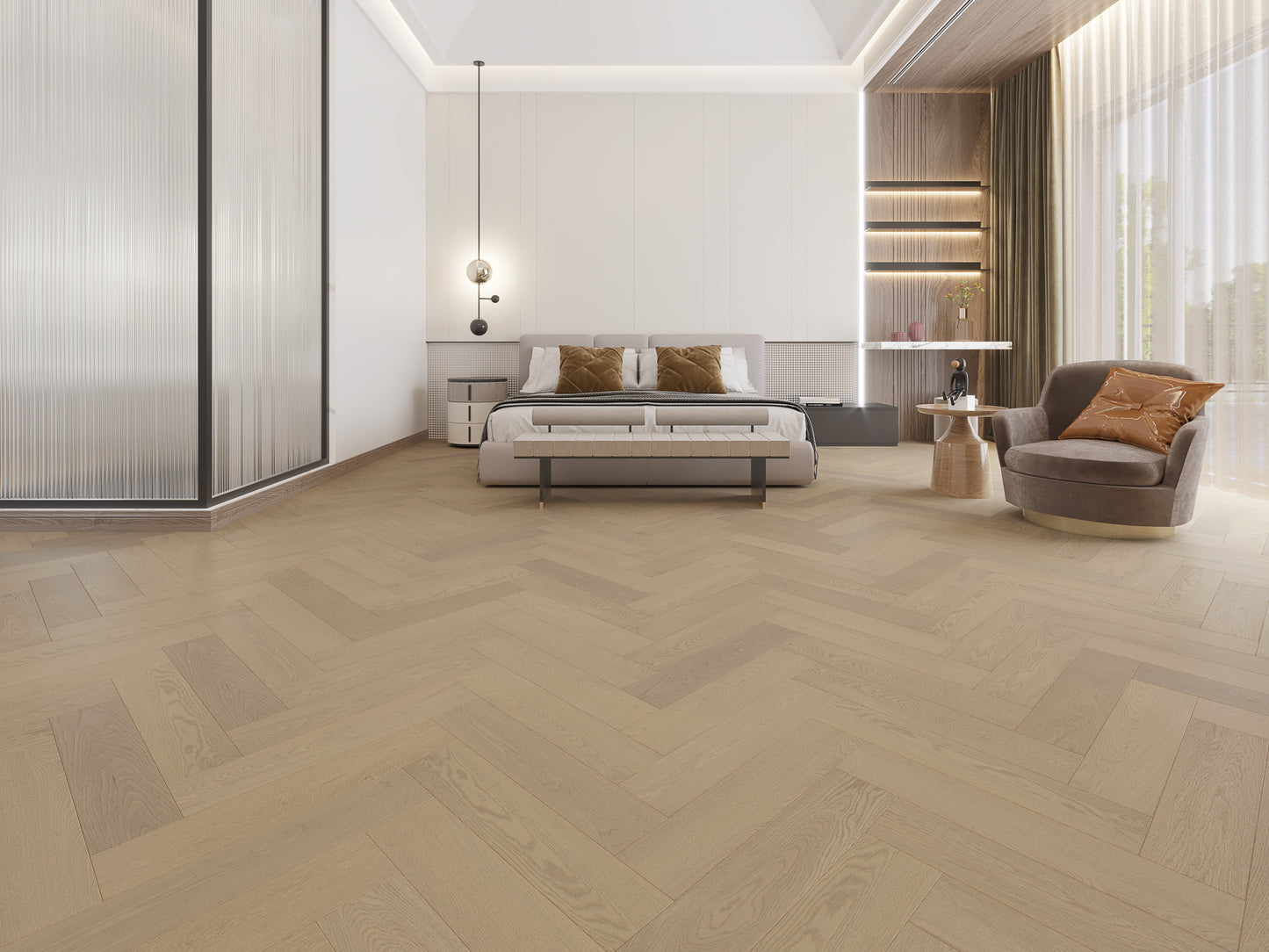 Timber Merchant Herringbone Engineered Timber Flooring