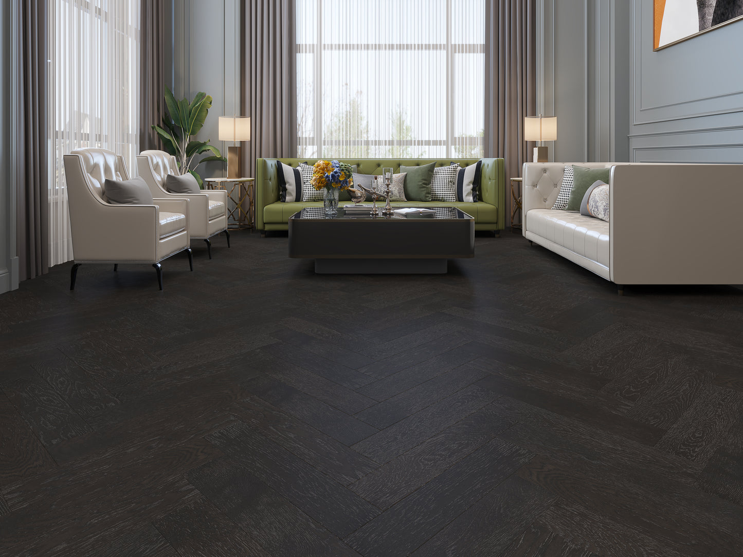 Timber Merchant Herringbone Engineered Timber Flooring